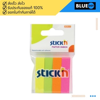 กระดาษดัชนี STICK N 1.2X5 ซม.  สีนีออน หรือ สีพาสเทล