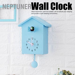 Neptuner นาฬิกาแขวนผนัง ลูกตุ้ม รูปนก สไตล์ไม่ซ้ําใคร สวยงาม สําหรับตกแต่งบ้าน