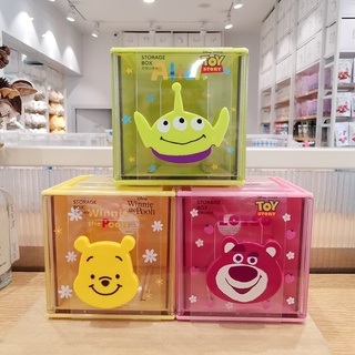 Miniso MINISO MINISO กล่องลิ้นชักเก็บของ ทรงสี่เหลี่ยม ขนาดเล็ก 9 ซม. ลาย Toy Story