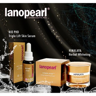 Lanopearl Himalaya ครีมหน้าขาว 50 g. คู่กับ Lanopearl Serum PHD
เข้มข้น 60% ขนาด 25 ml.