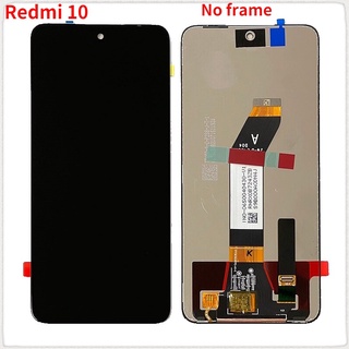 จอแสดงผล LCD พร้อมกรอบหน้าจอสัมผัส สําหรับ Xiaomi Redmi 10 21061119Ag หน้าจอ LCD