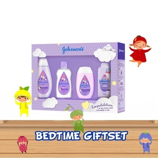 johnsons  Baby Bedtime Set/Gift Set 4in1 กิ้ฟเซต จอนสันเบดไทมสุดคุ้ม