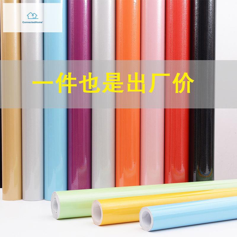 หนา-self-adhesive-สติ๊กเกอร์ติดตู้-ปรับปรุงเฟอร์นิเจอร์-ตู้เสื้อผ้า-ตู้เย็น-ตู้ครัว-ประตู-กันน้ำมันและกันน้ำ-สี-สติ๊กเกอ