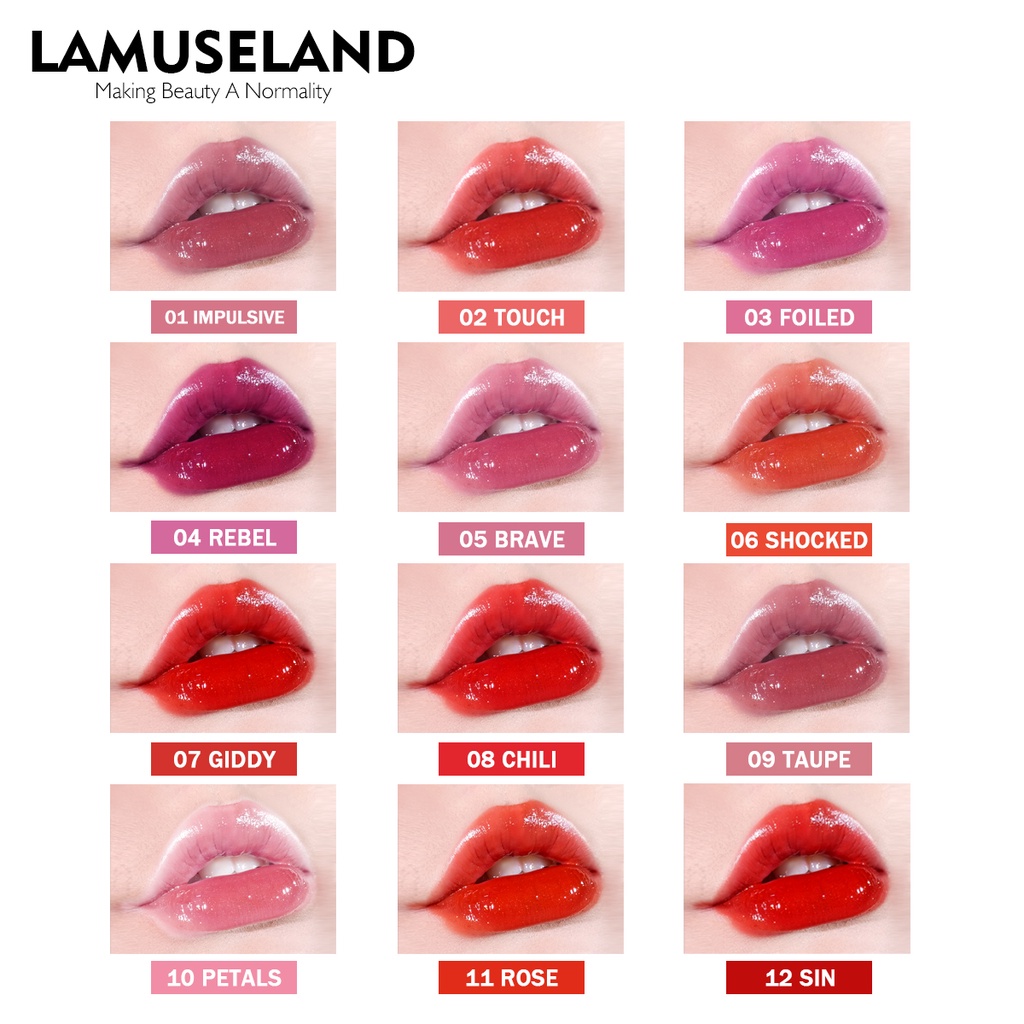 ภาพสินค้าLamuseland ลิปกลอส เนิ้อกำมะหยี่ LA0005 จากร้าน lamuseland.th บน Shopee ภาพที่ 3