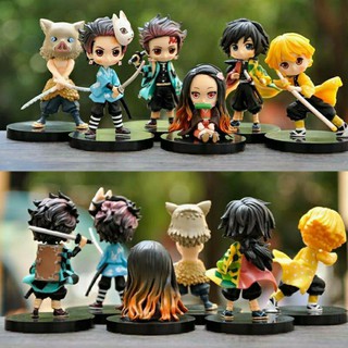 สินค้า โมเดล การ์ตูนอนิเมะดาบพิฆาตอสูร kimetsu   (แยกขาย) มี 2  ขนาด ความสูง 7 Cm. และ 9 Cm. ไม่มีกล่อง เก็บเงินปลายทางได้