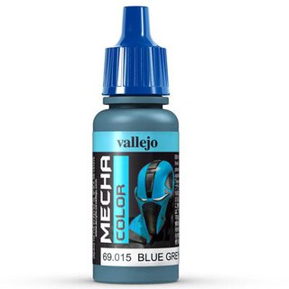 Vallejo MECHA COLOR 69.015 Blue Grey สีสูตรน้ำ ไม่มีกลิ่น ใช้งานง่าย ใช้พู่กัน หรือ AirBruhs ได้ทั้งหมดเนื้อสีเนียน.