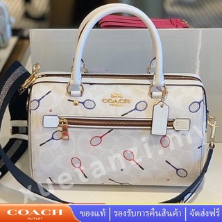 Coach C8285 กระเป๋าสะพายข้างผู้หญิงหมอนกระเป๋าบอสตันกระเป๋าถือ