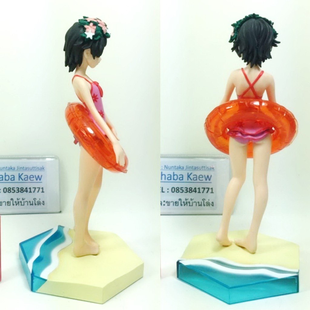 แท้-มือ2-animewild-to-aru-majutsu-no-index-ii-index-taito-swimming-pvc-figure-kagaku-no-railgun-uiharu-kazari