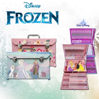 ShopDisney 🇺🇸 กระเป๋าเครื่องเขียน ชุดเครื่องเขียน ขนาดใหญ่ ลายโฟรเซ่น และเจ้าหญิง Disney Princess ,Frozen Deluxe Art Kit
