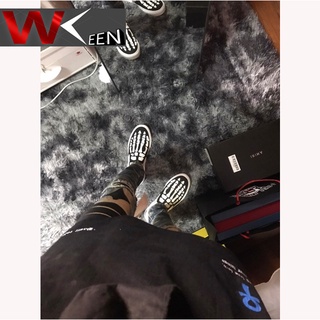 ภาพขนาดย่อของภาพหน้าปกสินค้าAMIRI รองเท้าผู้ชายหนังระบายอากาศแบบสบาย ๆ loafers รองเท้าผ้าใบ AMIRI-￠ จากร้าน ddurianav47 บน Shopee