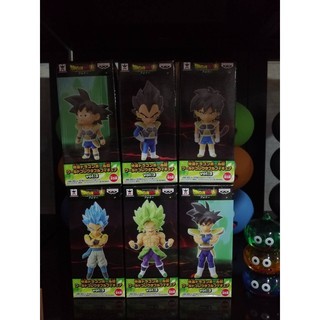 WCF Dragon Ball Super Vol.3 Lot Jp ดราก้อนบอล ซูเปอร์ โกจิต้า โบรลี่ โกคู บาดัค Broly Vegeta Goku