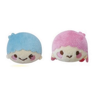 แท้ 100% จากญี่ปุ่น ตุ๊กตา ซานริโอ้ ลิตเติ้ล ทวิน สตาร์ Sanrio Little Twin Stars Kiki &amp; Lala Face Bean Bag Plush Doll