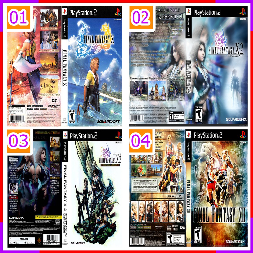 แผ่นเกมส์-ps2-รวมเกมส์ภาษา-rpg-vol-01