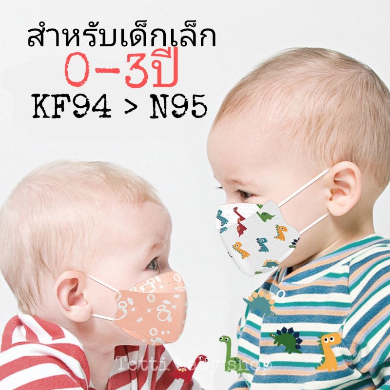 ภาพหน้าปกสินค้าKF94 แมสทารก เด็กเล็ก0-3ขวบ เลือกลายได้ 4Dไม่ติดหน้า หายใจสะดวก แพคละ10ชิ้น(มีราคาส่ง) จากร้าน pichanee2527 บน Shopee