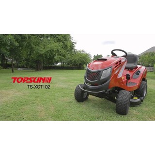 TOPSUN รถตัดหญ้านั่งขับ รุ่น TS-XCT102 รถตัดหญ้า รถนั่งขับตัดหญา