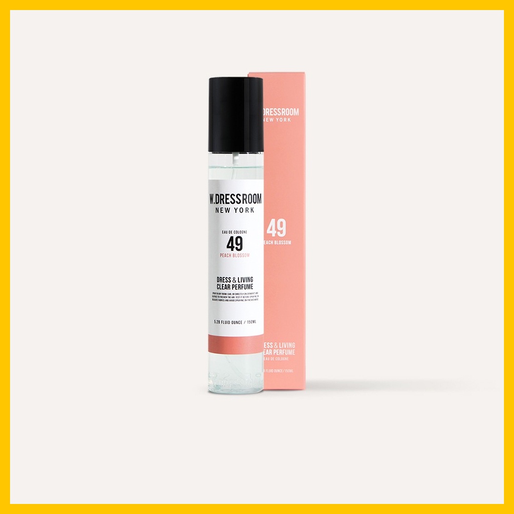 W.dressroom DRESS & LIVING CLEAR PERFUME - น้ําหอมกลิ่นพีช เบอร์ 49 ...