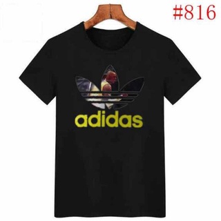 เสื้อยืด Adidas เสื้อยืดอดิดาส อินเทรนด์ 2019 อาดิดาส #816 ผู้ชายเสื้อยืดพิมพ์สวมใส่แฟชั่นสำหรับบุรุษแนวโน้มแฟชั่น