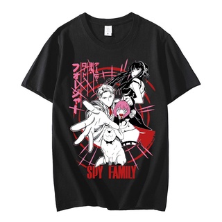 T-shirt  เสื้อยืดคอสเพลย์ พิมพ์ลายอนิเมะ Spy X Family Loid Forger Anya Forger Yor Forger แฟชั่นฤดูร้อน สําหรับผู้ชาย#39;