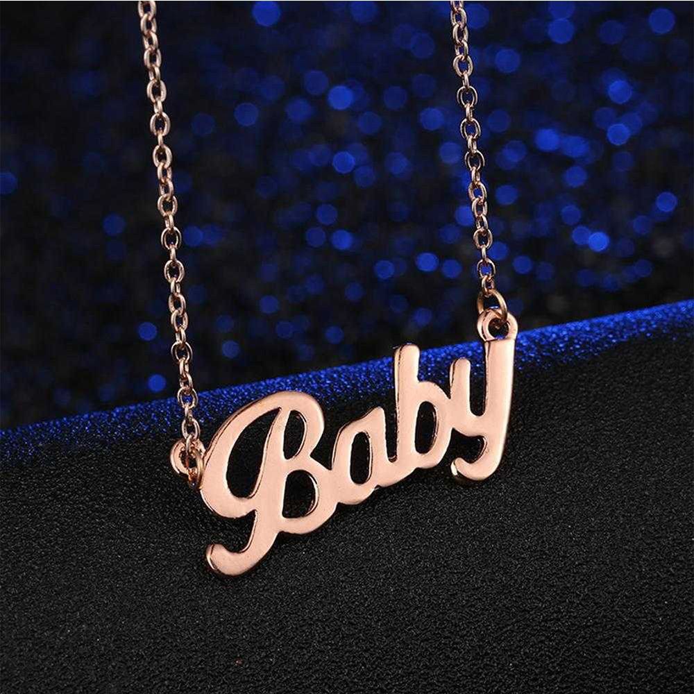 gift-paragraph-european-popular-brand-american-short-choker-baby-letter-necklace-baby-necklace