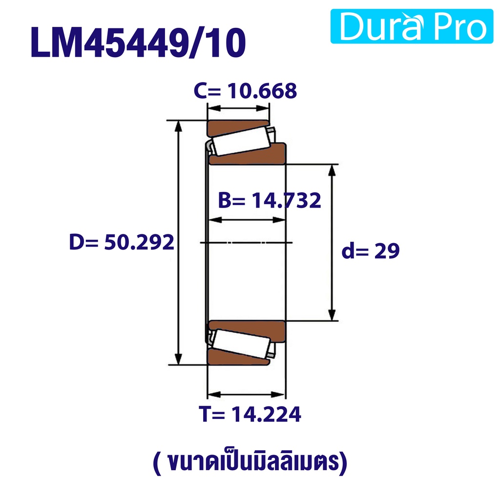 ตลับลูกปืนเม็ดเรียว-lm45449-10-lm11749-10-lm11949-10-lm67048-10-lm48548-10-lm501349-10-l44643-10-ตลับลูกปืนเตเปอร์