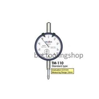 ไดอัลเกจความละเอียด 0.01มิล-Dial Indicator Graduation 0.01mm,TECLOCK,TM-110