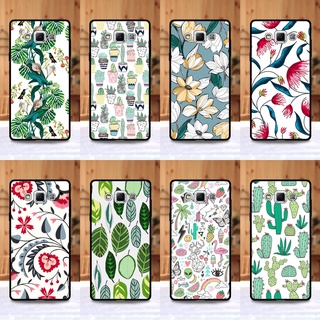 เคส Samsung A7 ลายดอกไม้ ขอบนิ่มหลังแข็ง เคสมือถือ เคสโทรศัพท์ Case เคส TPU ขอบนิ่มหลังแข็ง ไม่ขูดตัวเครื่อง
