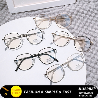 ภาพขนาดย่อของภาพหน้าปกสินค้าแว่นตา ป้องกันแสงสีฟ้า สไตล์เกาหลี สำหรับผู้หญิง จากร้าน jiuerba.th บน Shopee