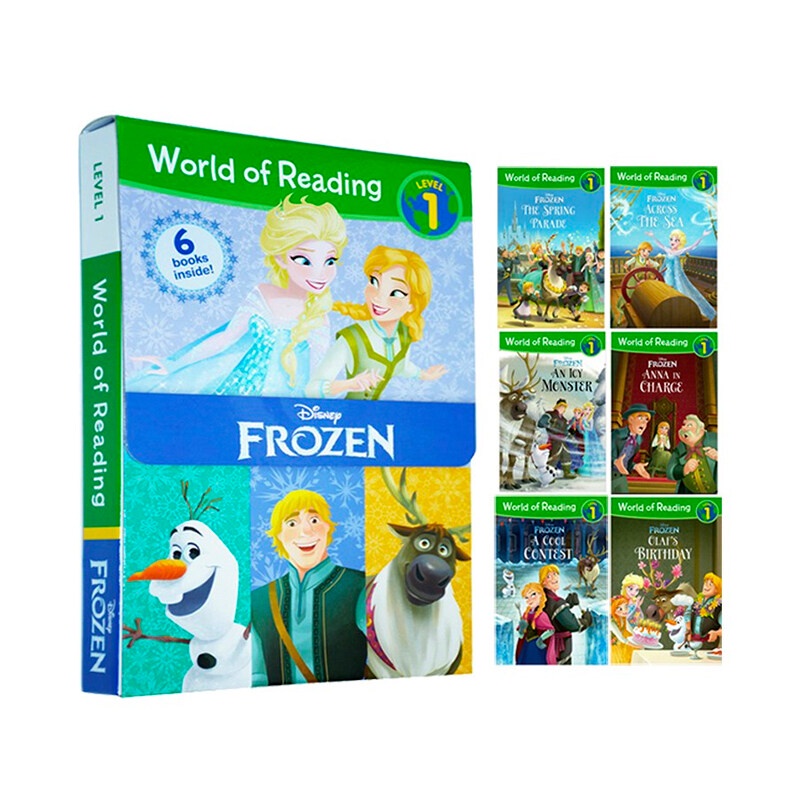 หนังสือหัดอ่านภาษาอังกฤษ-frozen