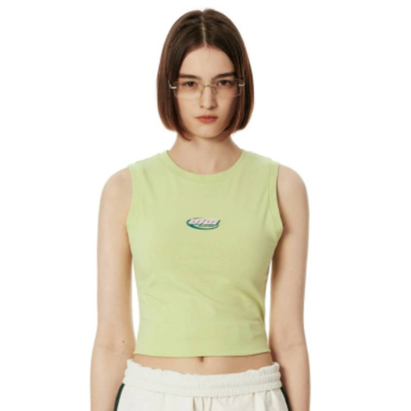 aland-เสื้อท่อนบน-5252-by-oioi-ellipse-logo-sleeveless-top-sleeveless