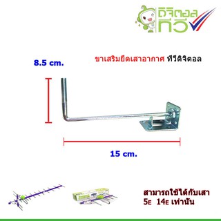 ขายึดเสาอากาศทีวีดิจิตอลขนาดเล็กพร้อมอุปกรณ์