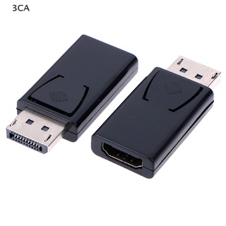 ภาพขนาดย่อสินค้า3CA DisplayPort to HDMI Adapter Display Port DP to HDMI for PC Laptop Computer 3C