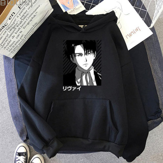 เสื้อยืด Anime Attack On Titan Levi Hoodie Armin Men/Women Casual Fashion Streetwear Sweatshirt Kpop Retro Loose