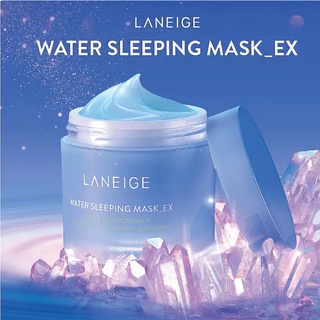 Laneige Water Sleeping Mask_EX 70 ml สลีปปิ้งมาส์ก ฟื้นผิวอ่อนล้าให้สดใส