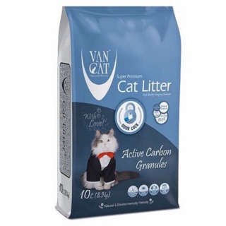 สินค้า ทรายแมว VAN CAT ขนาด 8.5kg (10 ลิตร)