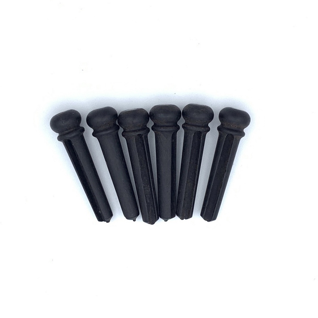 หมุดพิน-ไม้อีโบนี่เคลือบด้าน-ebony-bridge-pins