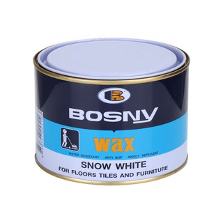 น้ำยาอื่นๆ ขี้ผึ้งขัดพื้น BOSNY 400G สีขาว น้ำยาเฉพาะทาง วัสดุก่อสร้าง BOSNY WAX 400G WHITE