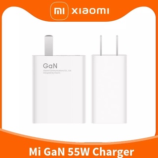 สายชาร์จแท้ Xiaomi Mi GaN 55W แท้ USB Super Charger For Xiaomi 11 Pro 11S Note 10 Pro Redmi K40 Pro Poco F3 X3 Pro