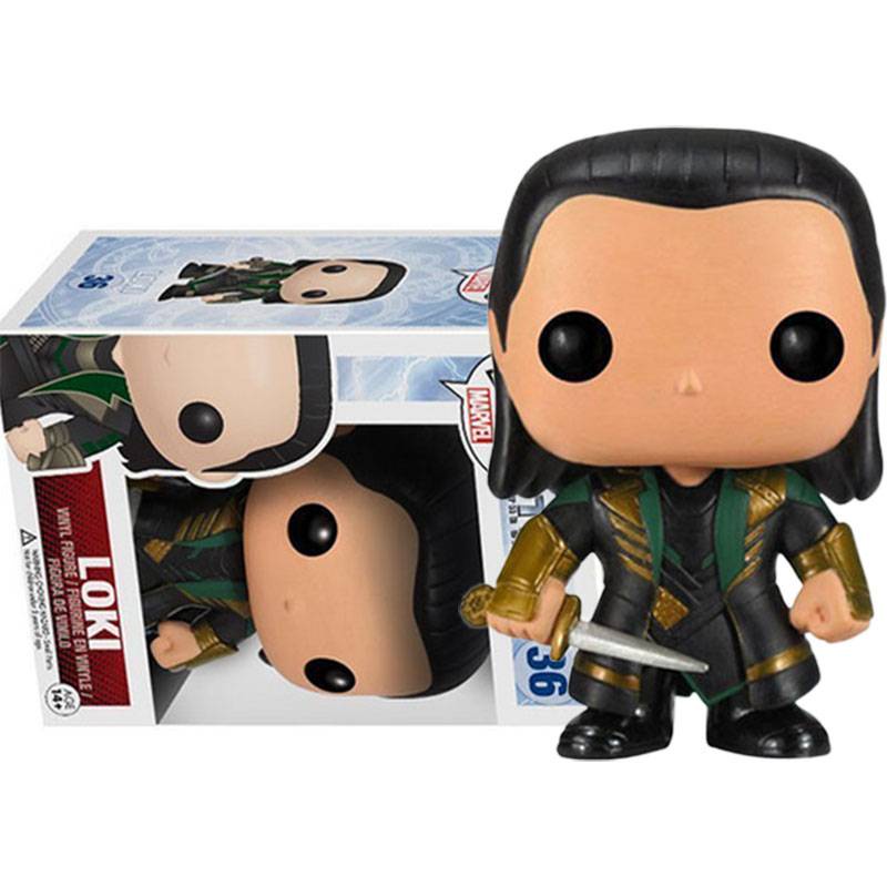 เครื่องดนตรีไวนิล Funko Pop Marvel Vingadores Loki#36#747 เครื่องดนตรีไวนิล Funko Pop Marvel Vingadores Loki#36#747