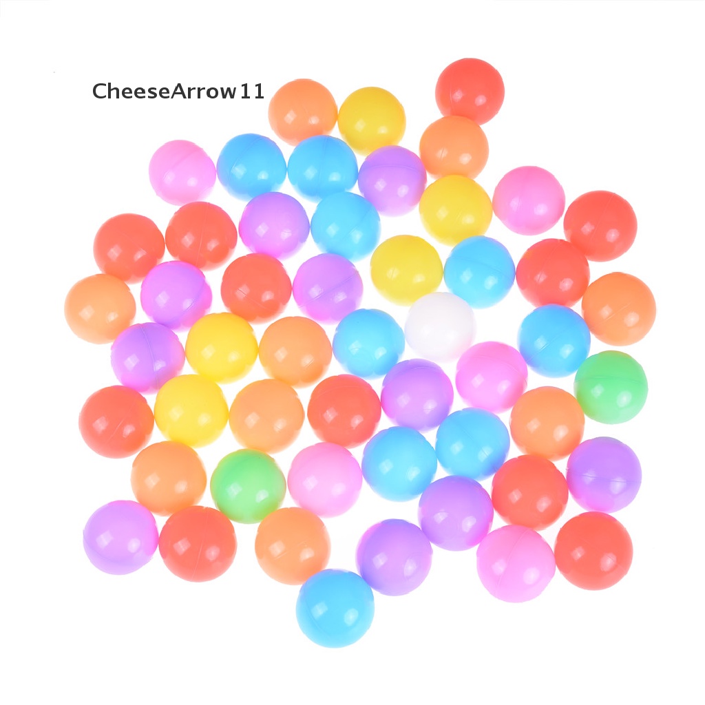 cheesearrow-ลูกบอลพลาสติก-แบบนิ่ม-สีสันสดใส-ของเล่นสระว่ายน้ํา-สําหรับเด็ก-จํานวน-10-ชิ้น