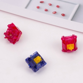 ภาพหน้าปกสินค้า[Linear/Tactile] TECSEE SAPPHIRE AND RUBY SWITCHES PCB MOUNTED x1 สวิทช์สีสวยในธีมอัญมณีมีสองแบบสองสี น้ำหนัก 63.5 g ซึ่งคุณอาจชอบราคาและรีวิวของสินค้านี้