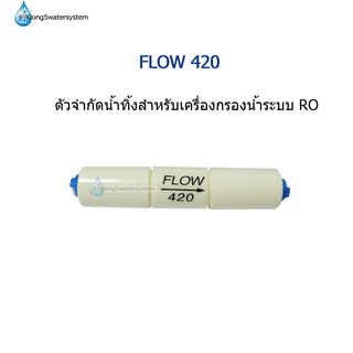 FLOW 420 อุปกรณ์จำกัดน้ำทิ้งสำหรับเครื่องกรองน้ำระบบ RO