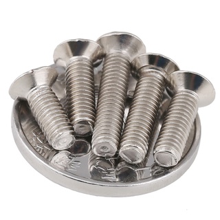 สกรูเหล็กคาร์บอน หัวกลม M1.2~M3.5 Phillips Countersunk 10 ชิ้น