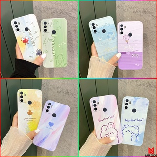 เคส OPPO A53 A15 A15S เคสโทรศัพท์ซิลิโคนกันกระแทก น่ารัก ไดโนเสาร์ หมี BB