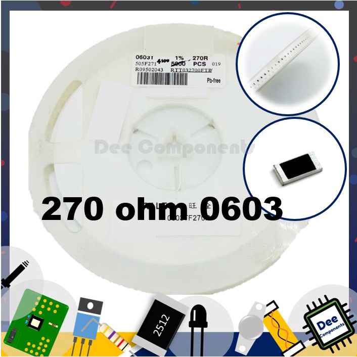 270-ohm-0603-1-100-mw-100ppm-rtt032700ftp-ralec-1-a2-14-ขายยกแพ็ค-1-แพ็ค-มี-100-ชิ้น