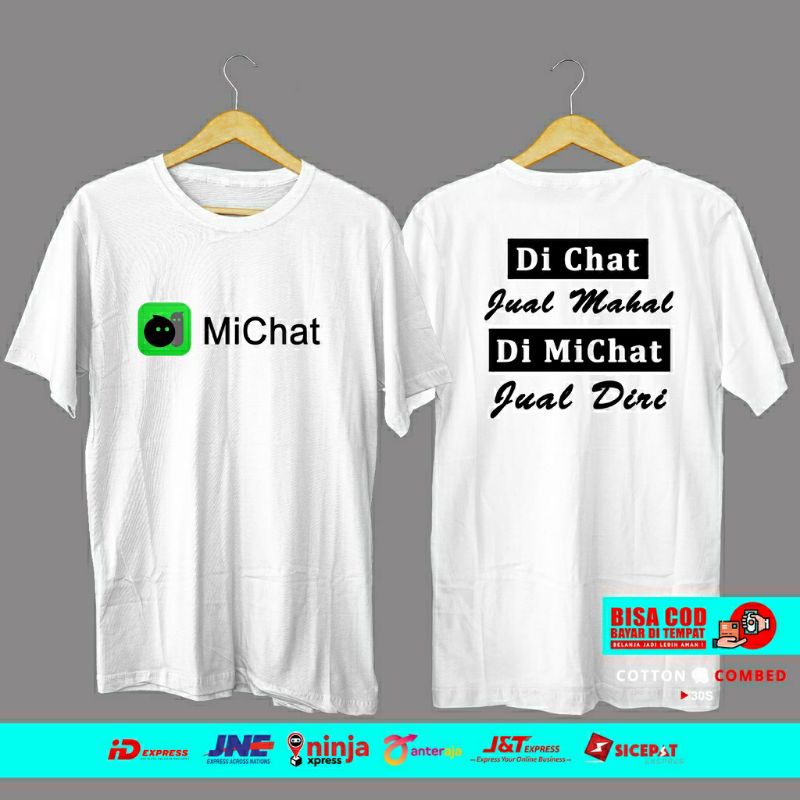 เสื้อยืด-ลาย-michatt-chat-sell-expensive-at-michatt-sell-yourself