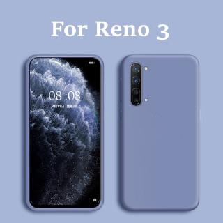 เคสโทรศัพท์ซิลิโคนยางแบบนุ่มป้องกันการกระแทกสําหรับ oppo reno 3 pro