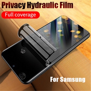 Privacy Anti-Peep Hydrogel Film For Samsung Galaxy S8 S9 S10 S20 S21 Plus Note 8 9 10 20 Ultra Full Cover Screen Protector