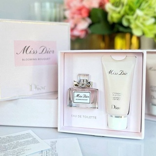 ให้เป็นเซต ของขวัญ Dior Miss Dior Blooming Bouquet Mini Gift Set 2 Pcs