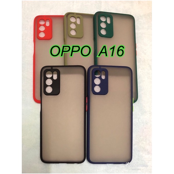 oppo-a16-พร้-อมส่งในไทย-เคสขอบนิ่มหลังแข็งขุ่นคลุมกล้อง-for-oppo-a16-oppoa16