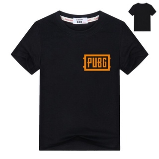 เสื้อยืด PUBG ของ Boy Playerunknown&amp;#39;s Battlegrounds โลโก้วิดีโอเกมเสื้อยืด เสื้อยืด new